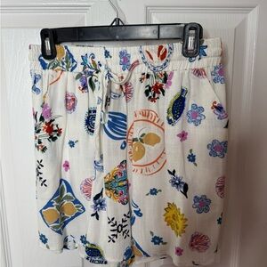 Petal & Pup Multicolor Floral Mini Skirt